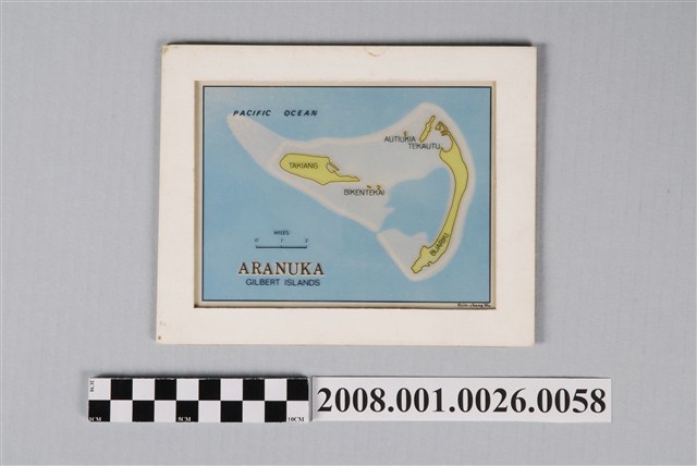 吳信政〈阿拉努卡環礁〉一版 (共2張)