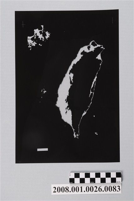 〈臺灣地區〉製版陰片地形分層設色1 (共2張)