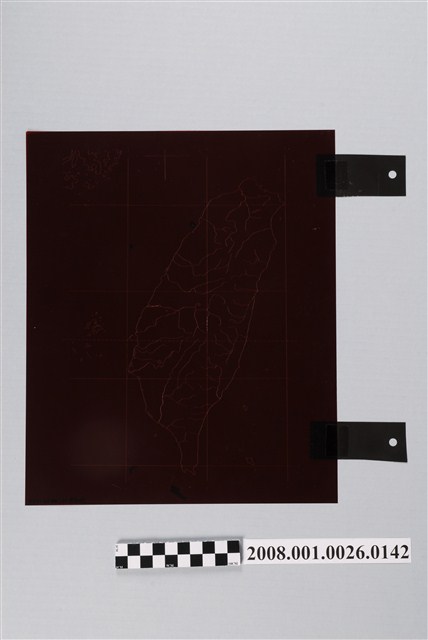 〈臺灣地區〉製版陰片水文 (共2張)