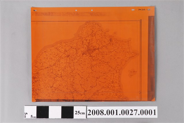 〈臺灣地區〉製版膠片1臺北縣 (共2張)
