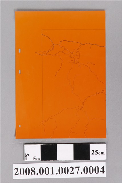 〈東北角海岸國定風景特定區〉手繪製版膠片公路3 (共2張)