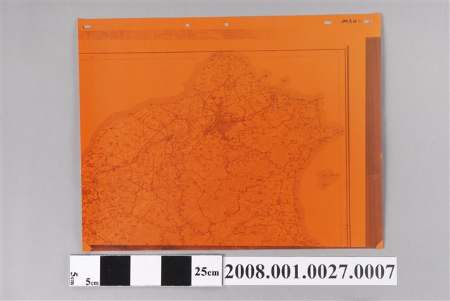 〈臺灣地區〉製版膠片1臺北縣 (共2張)