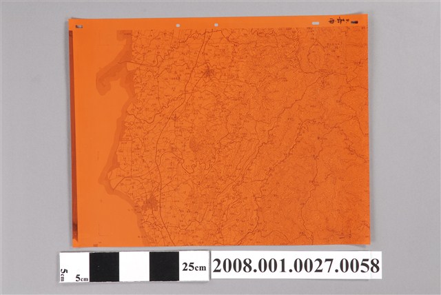 〈臺灣地區〉製版膠片8嘉南地區 (共2張)