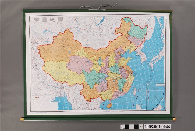 高照瑜與高震宇〈中國地圖〉 (共2張)