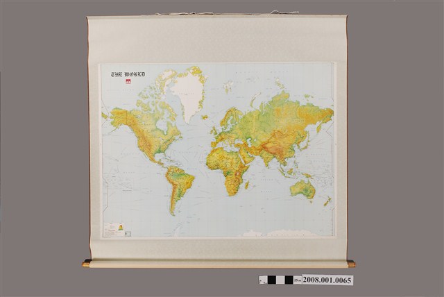 吳信政〈世界地圖〉 (共2張)