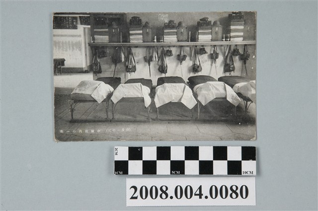 臺灣步兵第一聯隊的三中隊班內一景 (共2張)