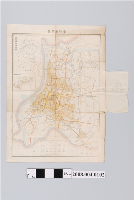 新高堂編輯部〈一萬三千分一臺北市街圖〉 (共2張)
