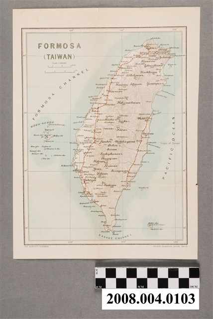 〈二百萬分一福爾摩沙全圖〉 (共2張)