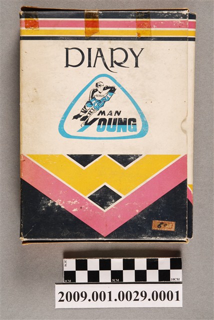 陸季盈1981年日記書殼 (共4張)