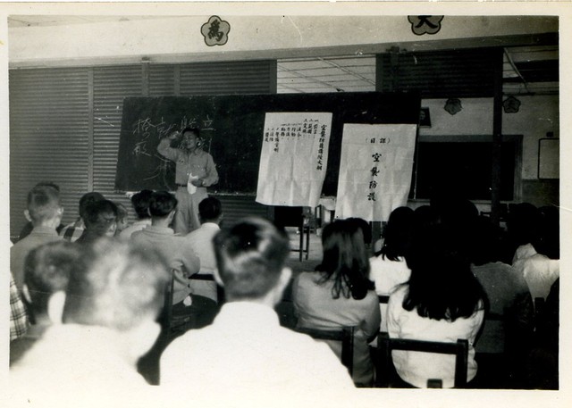 空襲防護課程授課情形 (共1張)