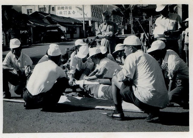 民防訓練急救包紮演練 (共1張)