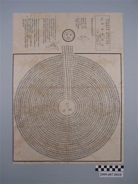 臺灣民間占卜用具-碟仙 (共1張)