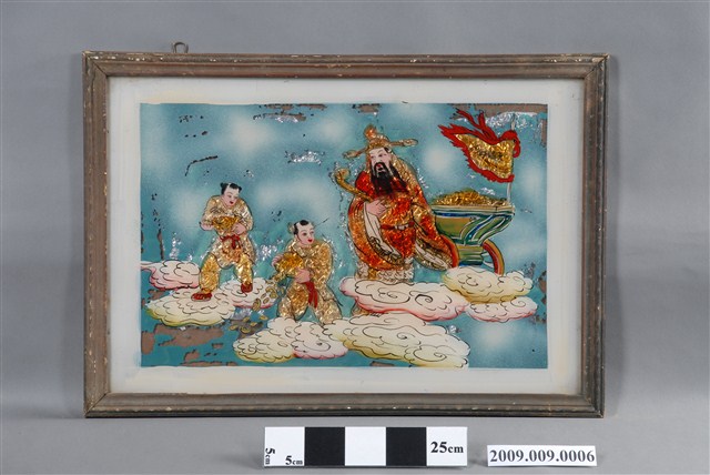 財神玻璃畫神明彩 (共3張)