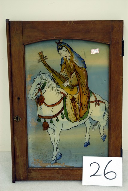 昭君出塞玻璃畫 (共4張)