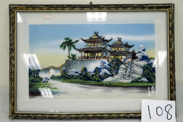 赤崁樓玻璃畫 (共4張)