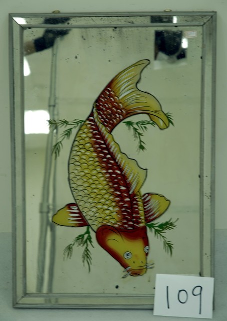 藻魚玻璃畫 (共4張)