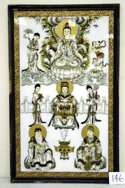 玻璃畫神明彩 (共4張)