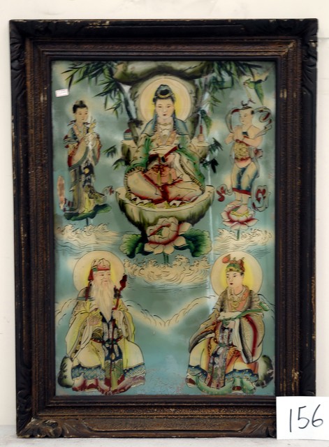 玻璃畫神明彩 (共4張)