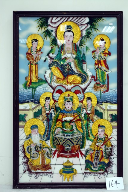 玻璃畫神明彩 (共4張)