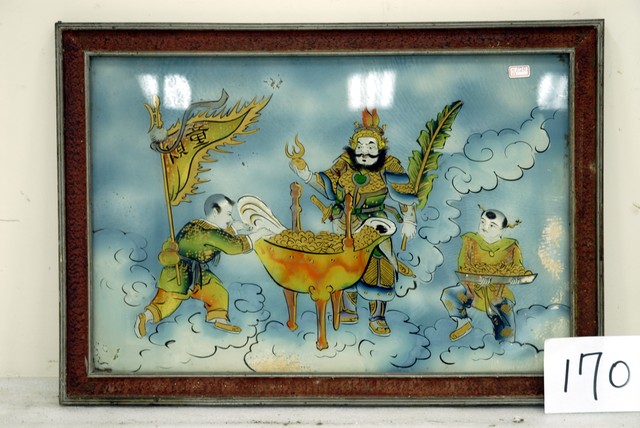 財神玻璃畫神明彩 (共4張)