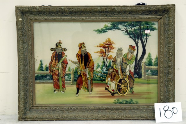 臺灣民間玻璃畫 (共4張)