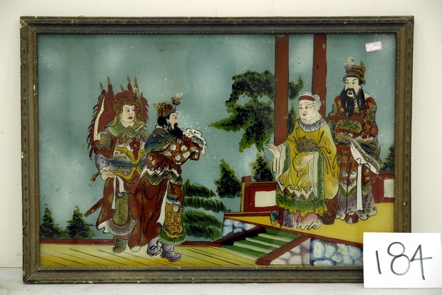 祝壽玻璃畫 (共4張)