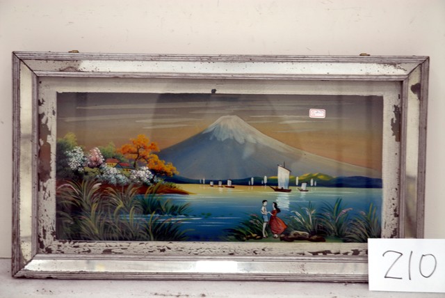 富士山玻璃畫 (共4張)