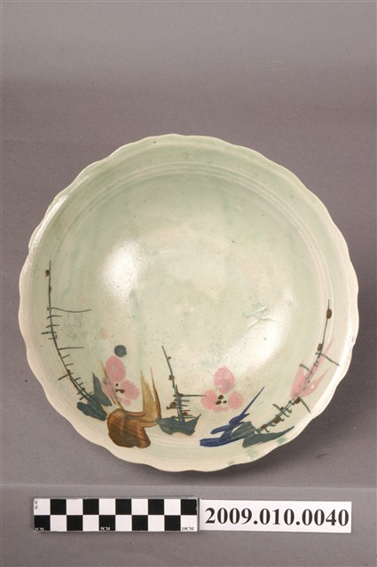 臺灣鶯歌產花卉紋碗 (共4張)