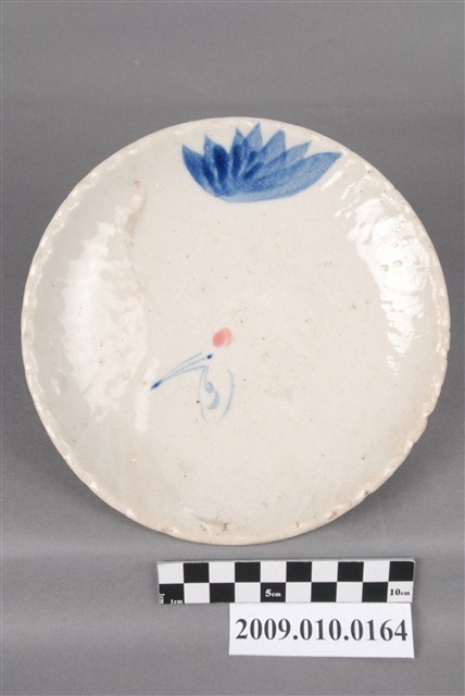 臺灣鶯歌產鶴紋盤 (共4張)