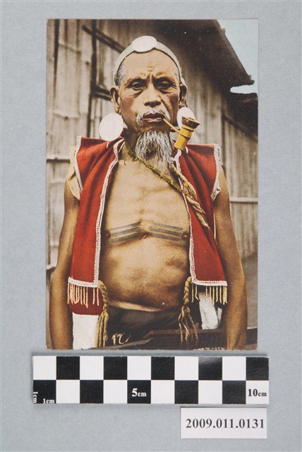 泰雅族的老頭目 (共3張)