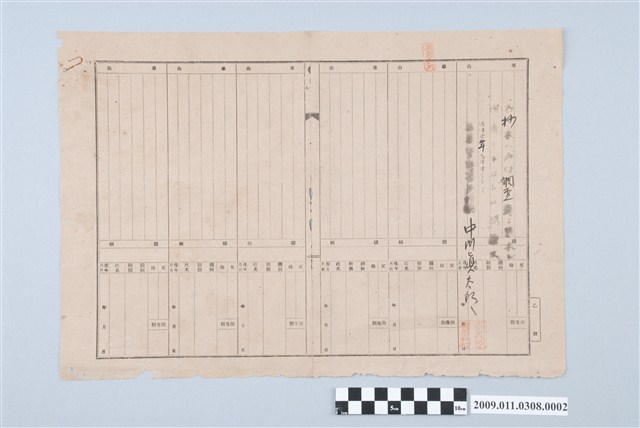 臺南州嘉義市豐田家戶籍謄本第2頁 (共2張)
