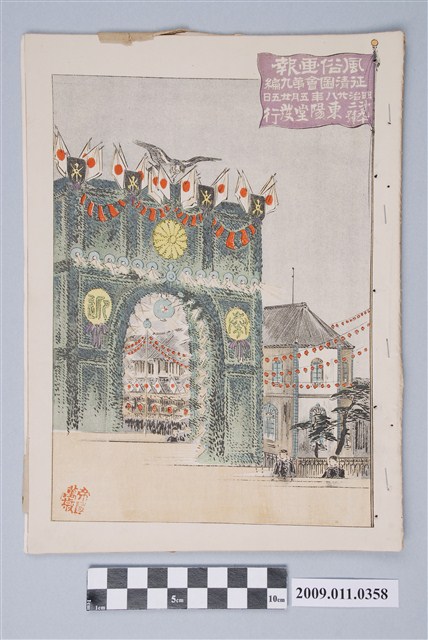 東陽堂發行《風俗畫報》第九十二號《征清圖繪》第九編 (共47張)