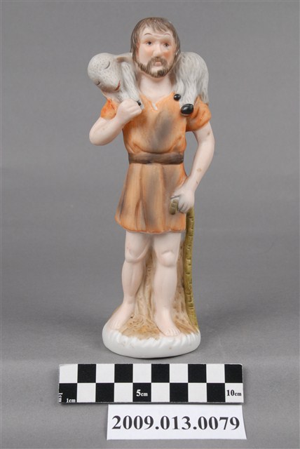 彩繪牧羊人瓷偶 (共5張)