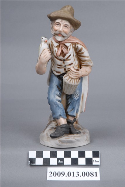 彩釉西部牛仔瓷偶 (共5張)