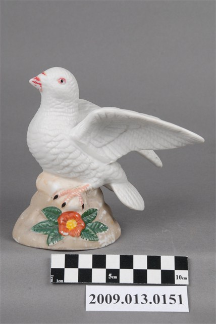 彩繪白鴿造型擺飾 (共5張)