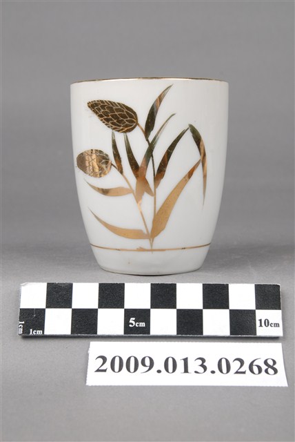 轉印金彩麥穗紋杯 (共10張)