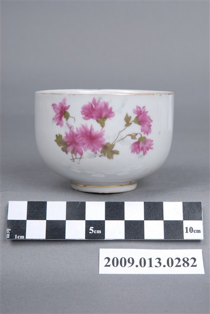 轉印花卉紋茶杯 (共9張)