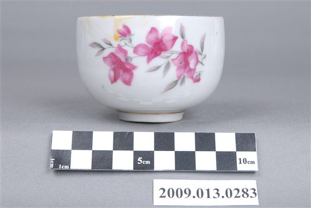 轉印花卉紋茶杯 (共10張)