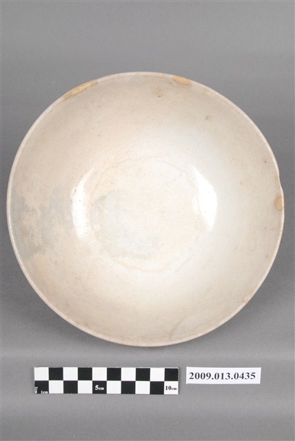 彩瓷黃釉康乃馨印花紋碗 (共9張)