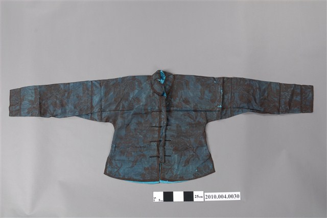 黑紗羅對襟男外褂 (共8張)