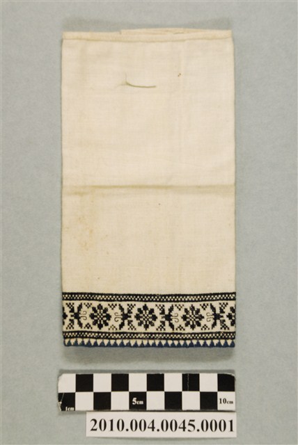 白棉布數紗繡飾褲 (共2張)