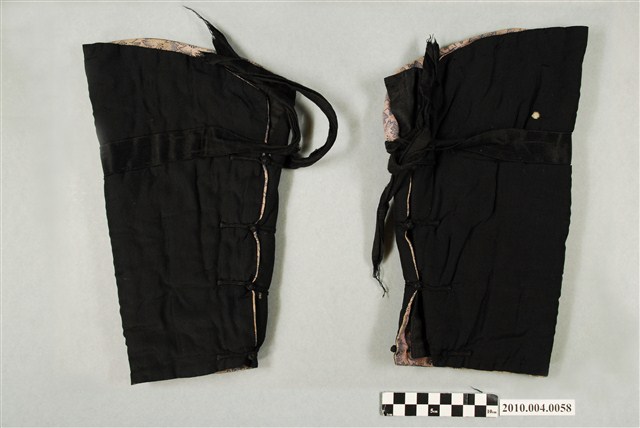 黑棉質雙層套褲組 (共5張)