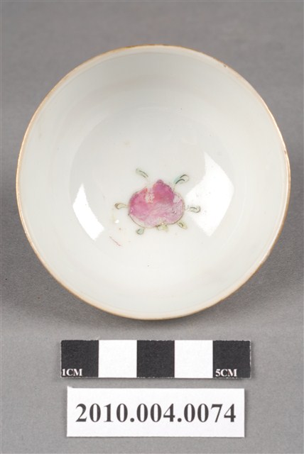 彩繪花草蝴蝶瓷杯 (共4張)