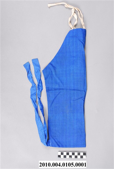 藍絲質雙層套褲 (共4張)