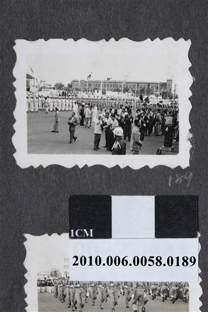 中華民國四十八年國慶遊行活動留影 (共2張)