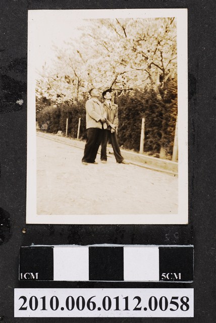 2名男子賞花照 (共1張)