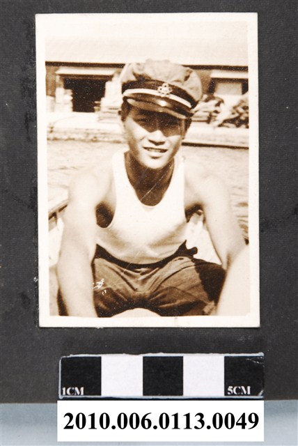 臺南長老教中學校男學生個人照 (共1張)