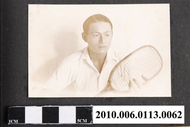 臺南長老教中學校男學生個人照 (共1張)