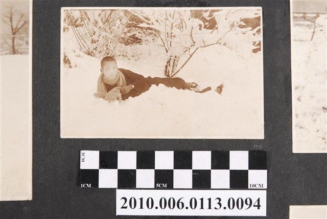 臺南長老教中學校男學生個人照 (共1張)