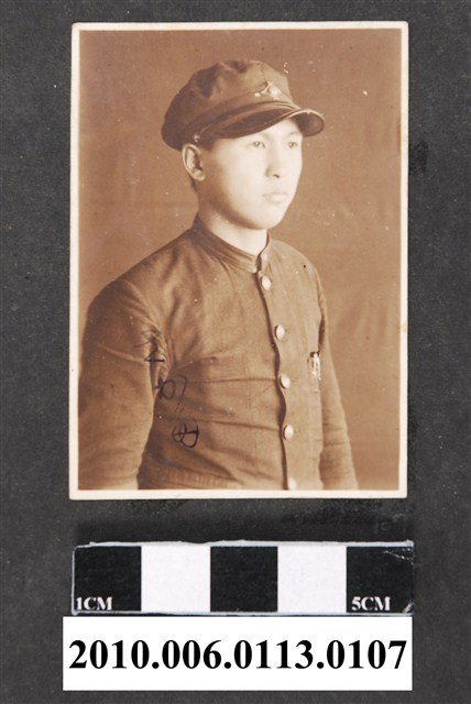 臺南長老教中學校男學生個人照 (共1張)